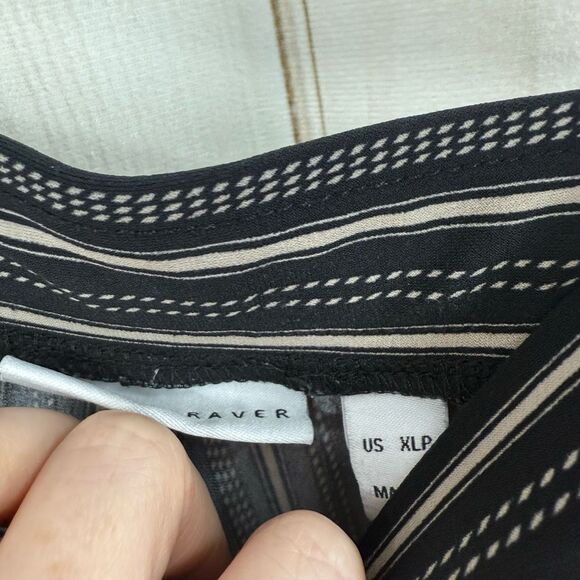 Susan Graver Women’s XLP Striped Stretchy Pull on Pants - Picture 3 of 6